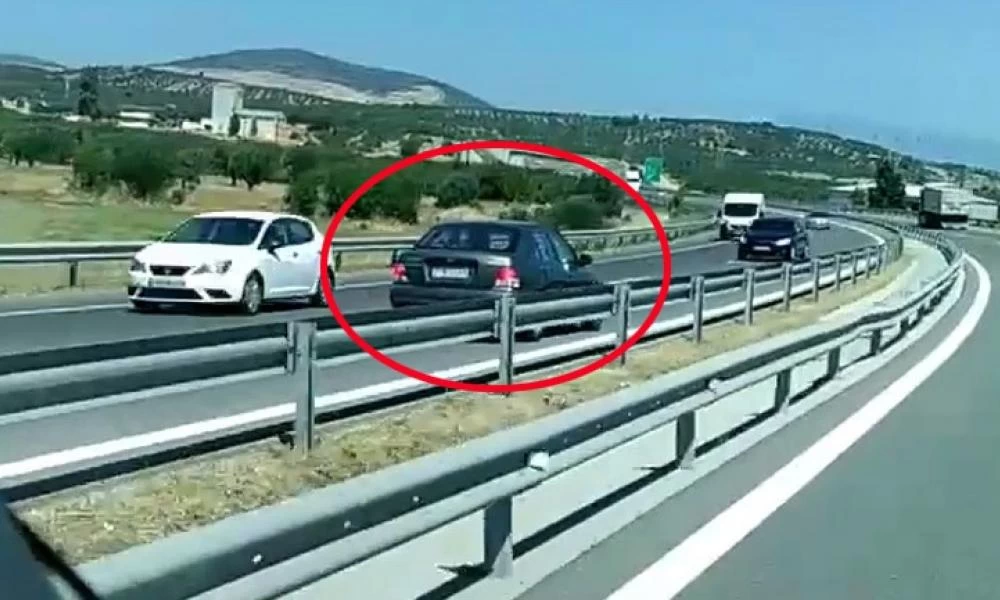 Απίστευτο: Οδηγός πήγαινε ανάποδα σε επαρχιακό δρόμο